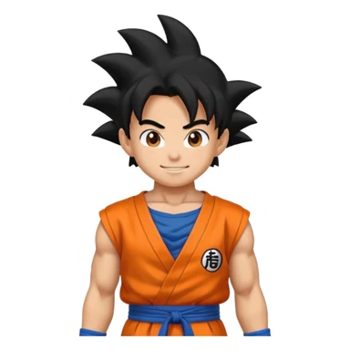Goku emoji whatsapp sticker