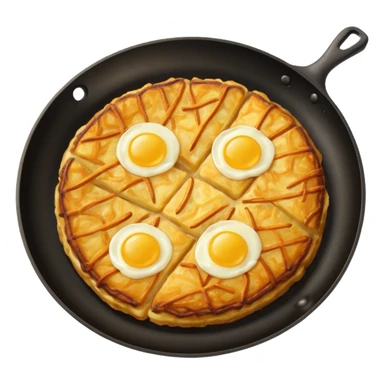 swiss rösti, without eggs sticker