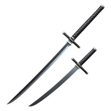 black katana sticker