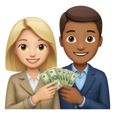 Erotic Sex money scene full height  sticker