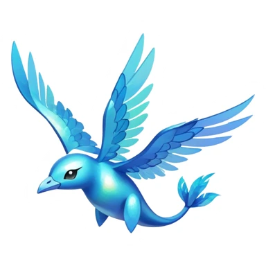 Elemental Flying-type-Water-type natural Pokémon-Fakémon-creature sticker