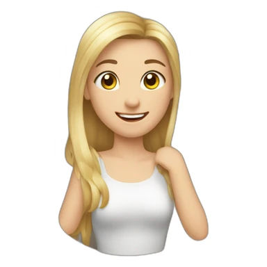 Chat en fête sticker