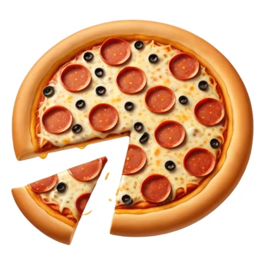 Sausage with Pepperoni pizza sticker