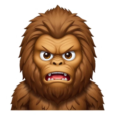 Sassy the Sasquatch from the big lez show sticker