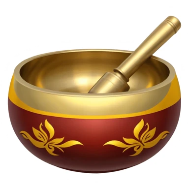 tibetan bowl sticker