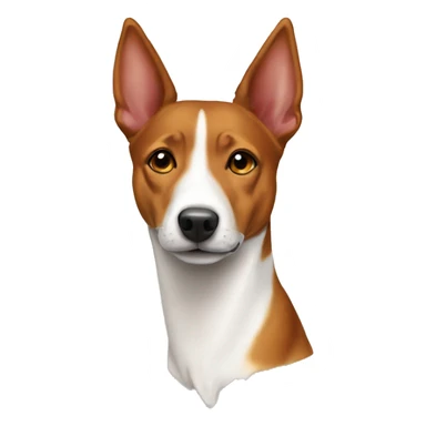 Tricolor Basenji sticker