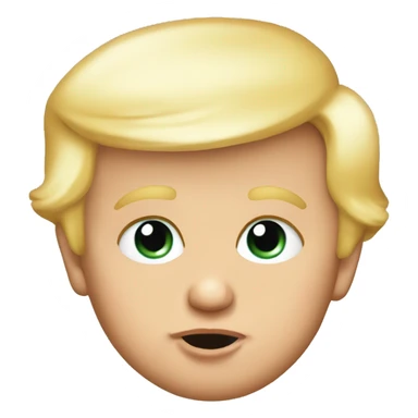 donald trump as a baby sticker