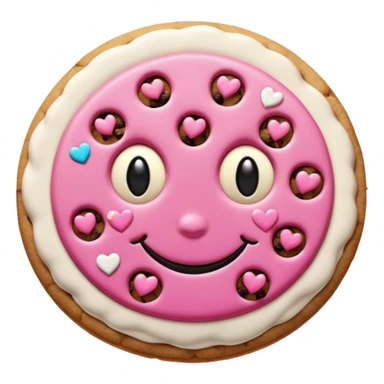 cookie from alice in wonderland sticker