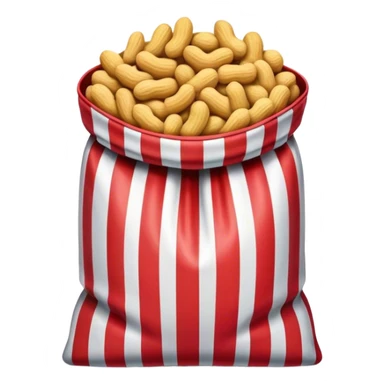 Bag of peanuts at the circus sticker
