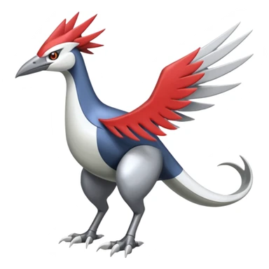Skarmory-Nargacuga-Silvally-Latias-fusion (full body) sticker