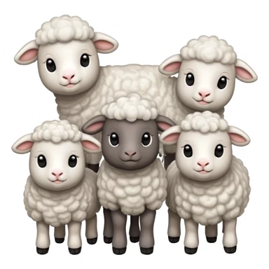 Lambs  sticker
