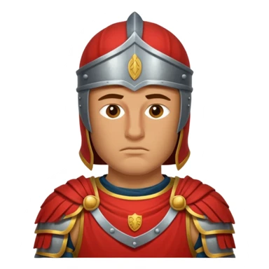 roman knight tired only head sticker