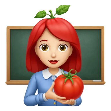 Mrs. Thursday classroom with tomatoes sticker