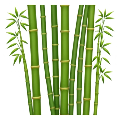 Bamboo Grove – Tall bamboo stalks swaying together.
 sticker