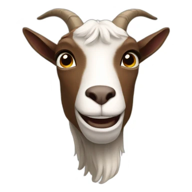 abel the goat sticker