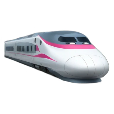 japan bullet train sticker