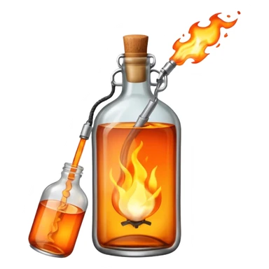 malatov cocktail sticker