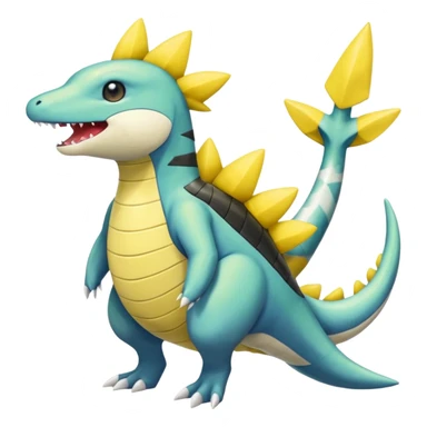 Gabite-Ampharos-Sharpedo-Rhypherior-Sceptile-fusion sticker