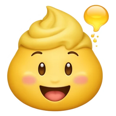 emoji showing farting sticker