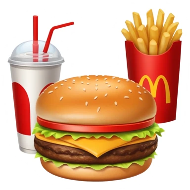 McDonald’s meal  sticker