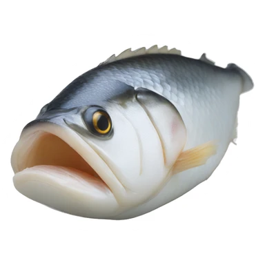 Pacific cod fillet with silver skin sticker