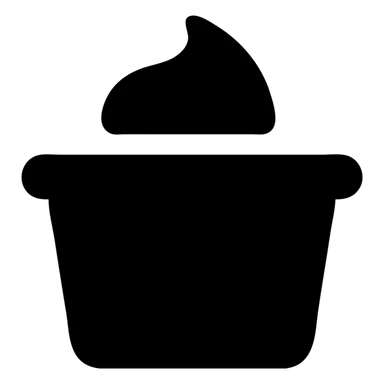 A sauce in a fast food packaging sticker