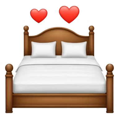 Love bed sticker