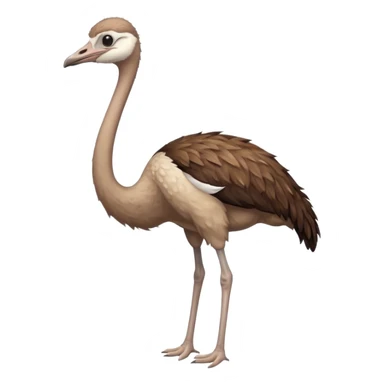 Ostrich sticker