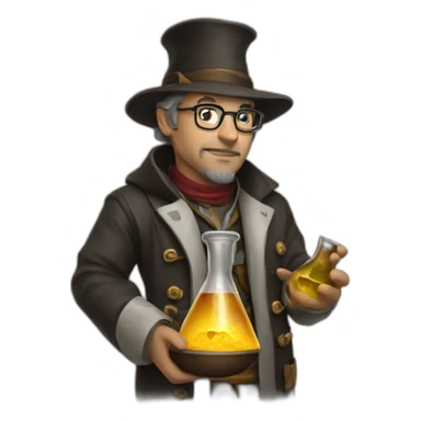 alchemist nerdy sticker