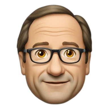 François Hollande sticker