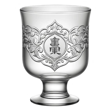 1 Chinese Baijiu cup sticker