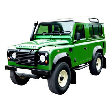 Land Rover Defender - Land Rover (Model Year: 2022) (Iconic colour: Green) sticker