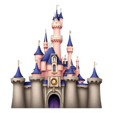 Disneyland paris castle sticker