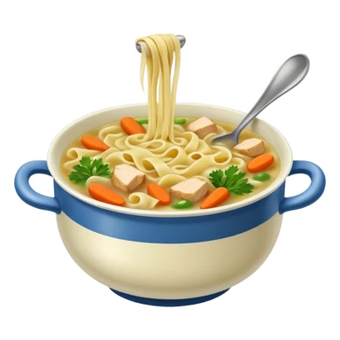 Chicken noodle soup  sticker