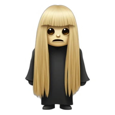 cute cousin it addams sticker