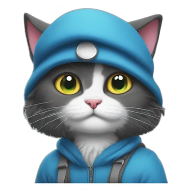 smurfcat sticker