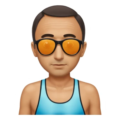 Éric Zemmour, en maillot de bain sticker