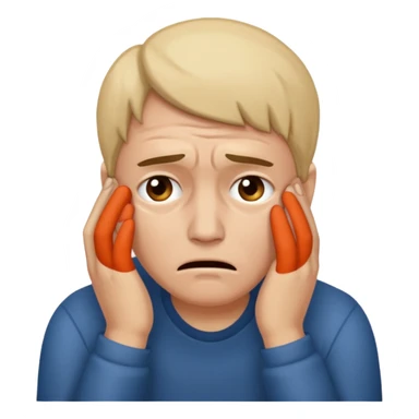 Etourmi qui fait un facepalme sticker