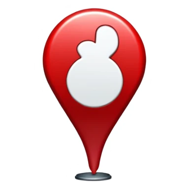 map location pin marker sticker