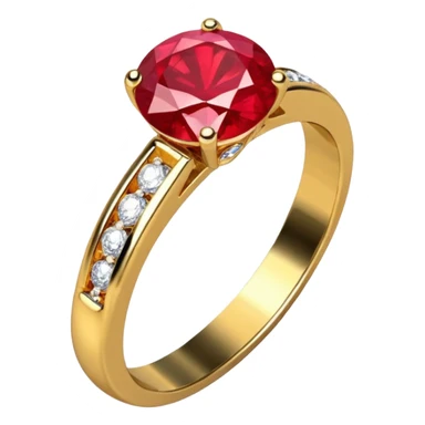 glitter rubi diamond married ring sticker