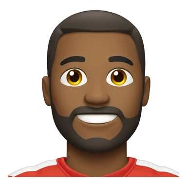 jugador de football con balon sticker