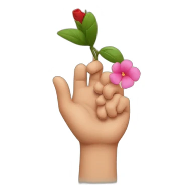 Pocoyó con una rosa en la mano sticker