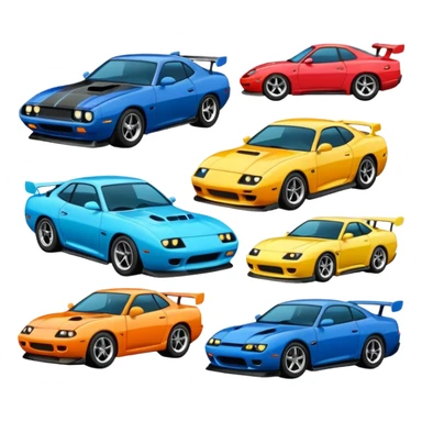 fast and furious movie emojis in gif sticker