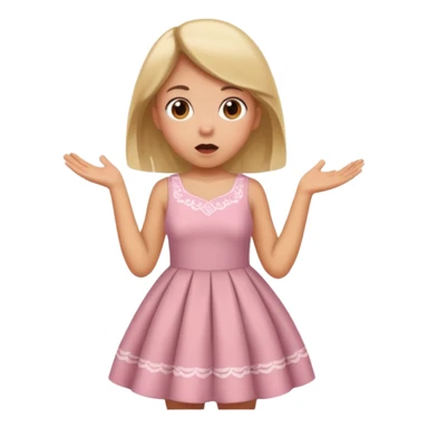 Girl farting sticker