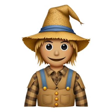 the scarecrow sticker