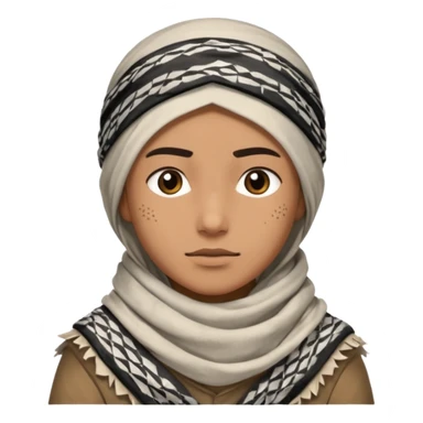 Desert Nomad Traveler sticker