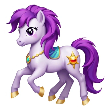 sunburst my little pony character tro sticker