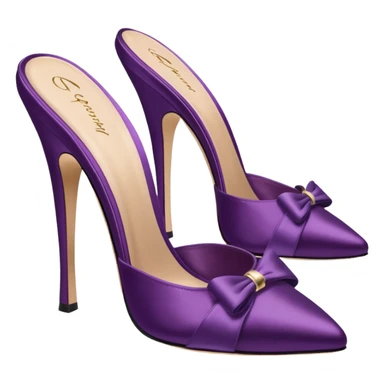 Agent Provocateur Elice Plum Mules
 sticker
