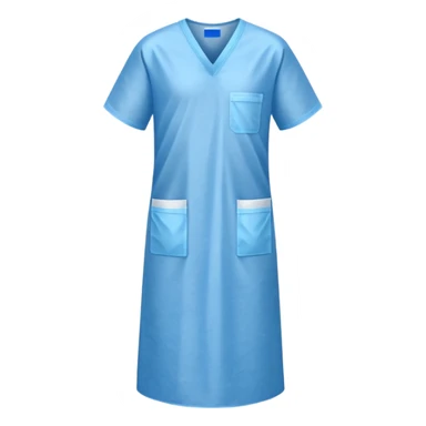disposable gown sticker