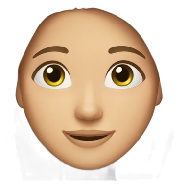 Happy-girl-designer-with-brown-hair-green-eyes sticker